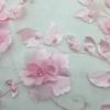 With Beads Embroidery Lace Fabric 140cm*1 Yard Clothing Sewing Fabric  Wedding Dress Applique