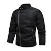 New Men's Leather Clothing Fashion Trend Lapel Style Leather Jacket Men's Motorcycle Leather Jacket