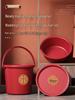 Red Wedding & Housewarming Joy Buckets - Large Plastic Pair In Vibrant Red