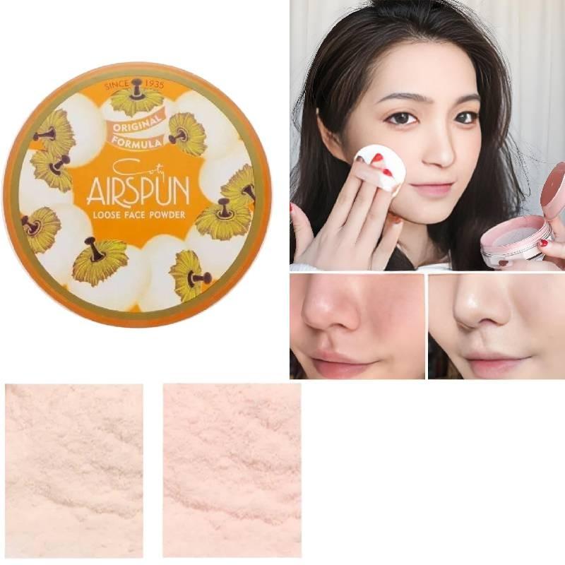 Taticoty Airspun Cipria Libera Viso 65g Per Un Finish Opaco Impeccabile E Lunga Tenuta