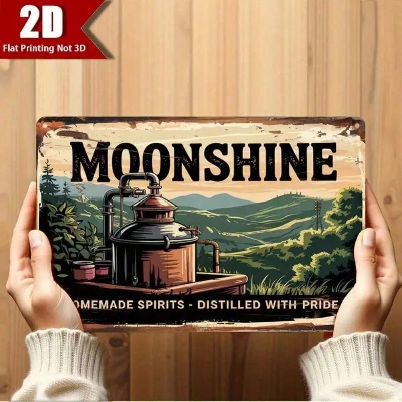 Wall Mounted Rustic Apple Basket Metal Farmhouse Art Decor with Artificial Fruits 20x30cm