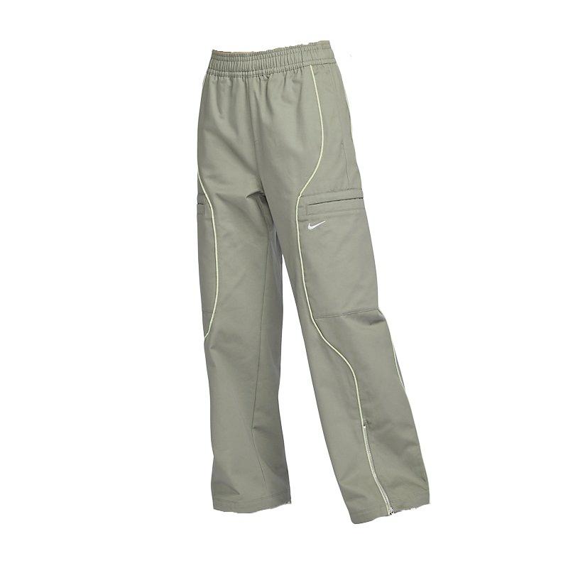(WMNS) Nike Sportswear High Waist Woven Trousers  Light Olive  Women s FN1950-053 M