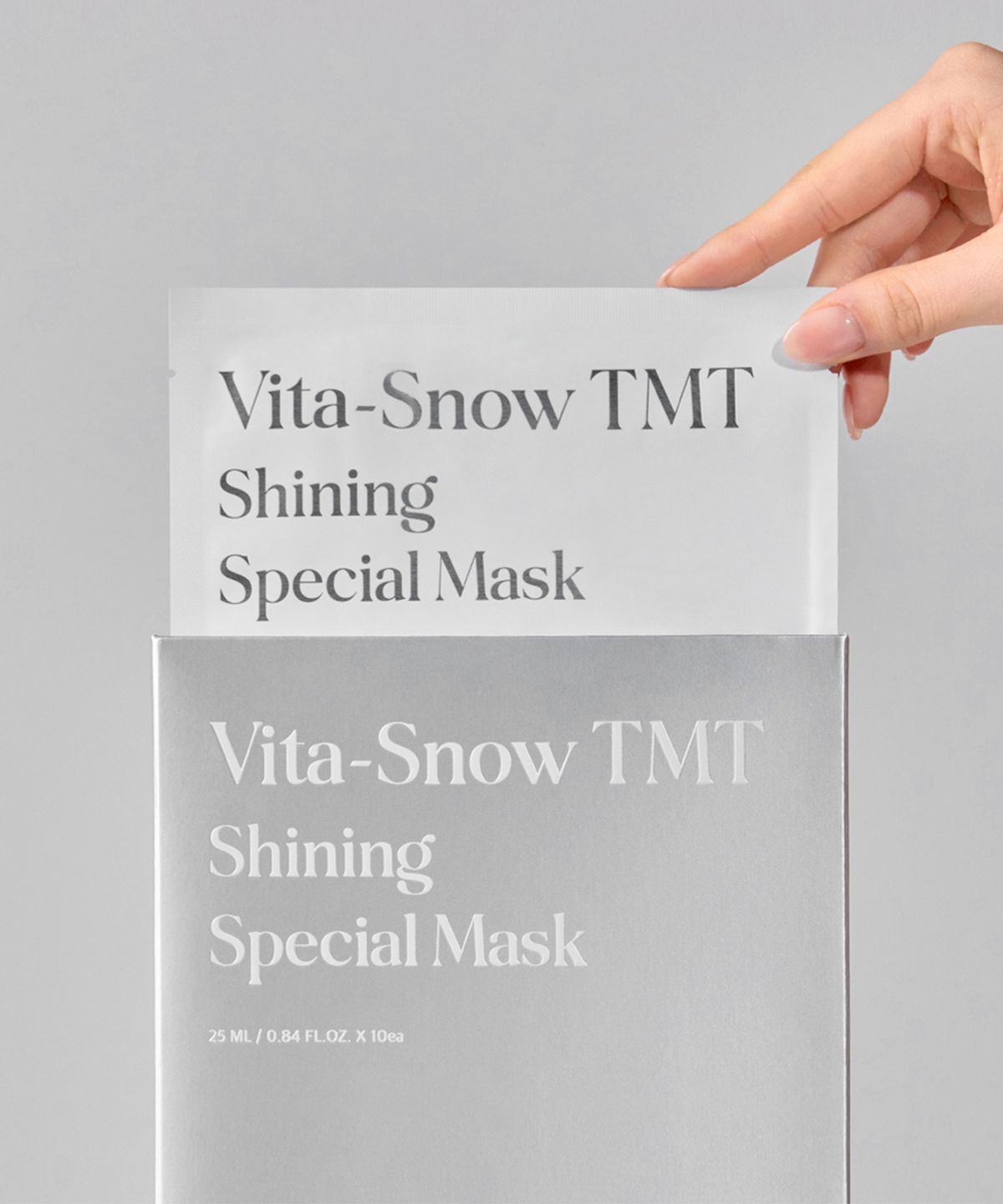 Vita Snow Tomato Sparkling Super Shining Mask 10 Sheets
