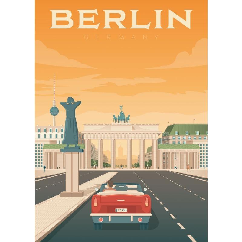 Colored Europe Travel City Landscape Canvas Painting France Nice Paris Monaco Nantes Poster Nordic Wall Art Pictures Home Decor