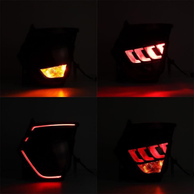 Car Taillight Assembly For Hyundai IX25 2020 2026 Rear Tail Light Warning Brake Light Stop Lamp Driving Signal Lights Auto Parts
