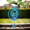 Metal Wind Spinners Hummingbird Turtle Wind Sculpture for Yard and Garden Rustic Hangable Metal Art Decor for Backyard Porch