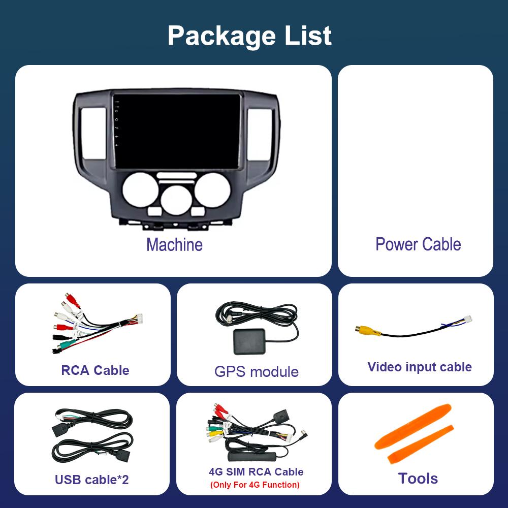 9'' for Nissan NV200 2011 2015 - 2018 Android Car Radio Multimedia Player DSP Stereo WiFi GPS Navi Carplay IPS Screen Auto Tools