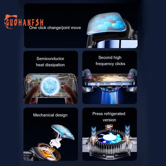 Mobile Phone Gamepad Semiconductor Cooling Efficient Heat Dissipation Gamepad for Ultimate Gaming Experience