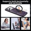 (Dark Purple) For iPhone 17 Pro Max Case Compatible with MagSafe Kickstand TPU+PC Phone Cover