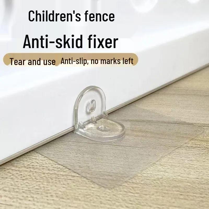 

Universal Non-slip Baby & Pet Gate with Strong Suction and Adjustable Buckle No Packaging