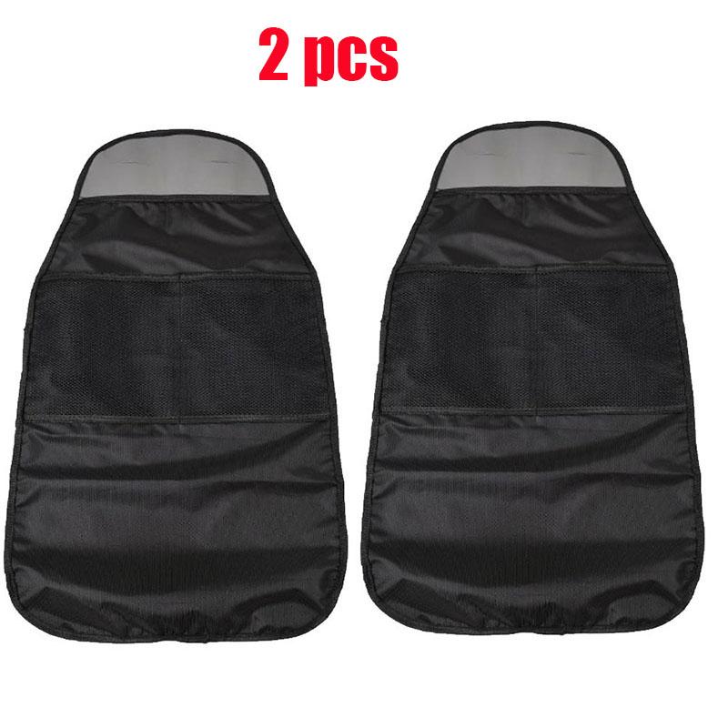 Auto Autositz Rückenlehnenbezug Schutz für Kinder Kinder Baby Anti Schlamm Schmutz Autositz Rückenpolster Anti Trittschutz Aufbewahrungsnetz Matte