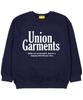 UNION GARMENTS Ug Point French Terry Oversized Sweatshirt Navy