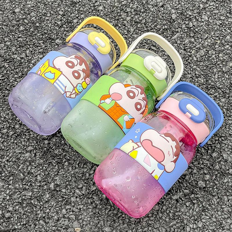 Water Cup, Special Plastic Straw Cup for Students To Go To School, Anti-drop Large-capacity Kettle for Children In Summer
