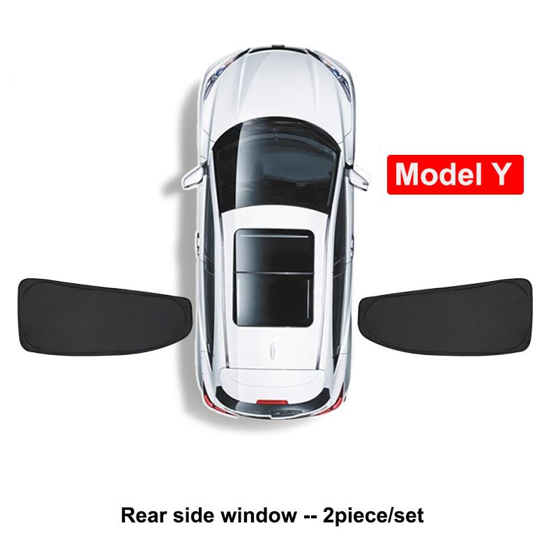 Side Window Sunshade for Tesla Model Y 2025 Privacy Front Rear Windshield Window Shield Screen Sun Visor Camping Sun Shade Cover