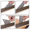 Zweiseitige Gitarre Bass Hals Nivellier- und Bundkantenlineal
