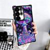 Weird Psychedelic Mushroom Soft Phone Case For Samsung Galaxy S26 Ultra S25 Edge S24 FE S23 Plus S22 S21 + S20 Plating Anti-Fall