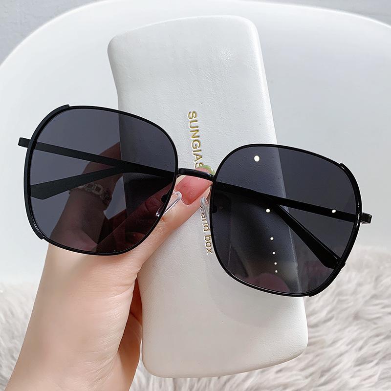 w Polarized high-end sunglasses, glasses for driving, UV-proof sunshade trendy women's sunglasses