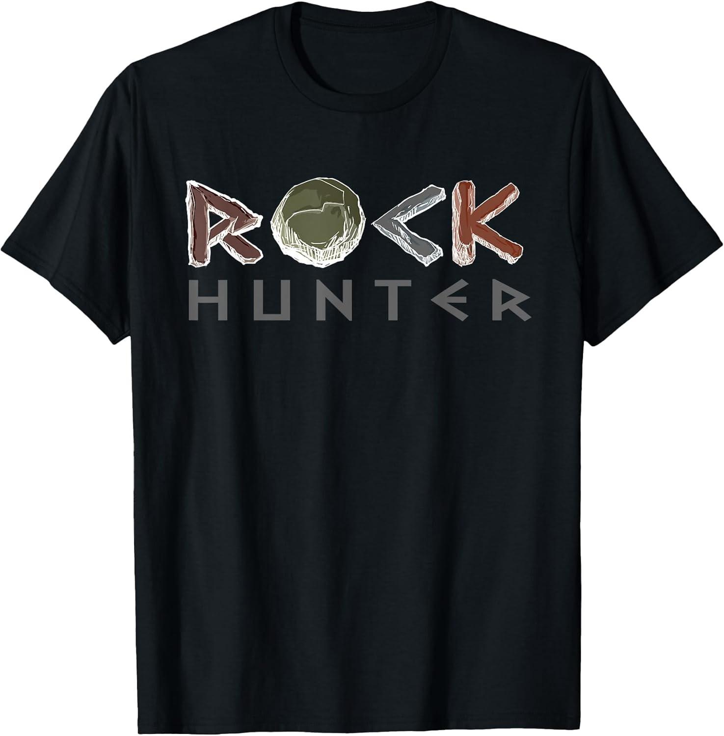 Rock Hunter Funny Rockhounding Petrology Geology Geode Lover Tee - Made In Usa XXXL