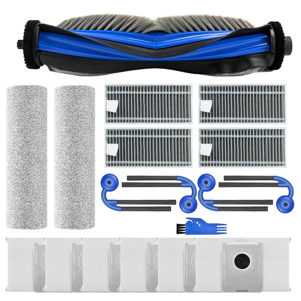 14 Pcs/set For ECOVACS For DEEBOT T80 For OMNI Main Brush Filter Mop Cloth Robot Vacuum Cleaner Accessories Spare To Replace