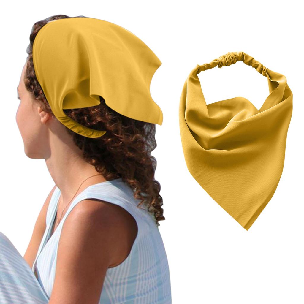 Wavy Hairband Floral Hair Bandanas Head Kerchief Women Bandana Print Hair Scarf Triangle Hair Kerchief With Ties Sweet Head Band