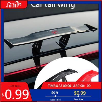 GLC GLB 1 pièce Spoiler Universel Mini pour Voiture Mini Ailerons Arrière Styling Décoration Pour Mercedes Benz W204 AMG W205 W211 W176 Cla Smart W177 W
