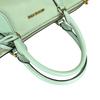 Michael Kors Satchel Shoulder Bag Handbag Cowhide Light Green Women 35S0GYZS3L Used