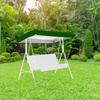 Outdoor Swing Chair Canopy Replacement Patio Swing Chair Top Cover WaterproofTop Rain Cover 190T