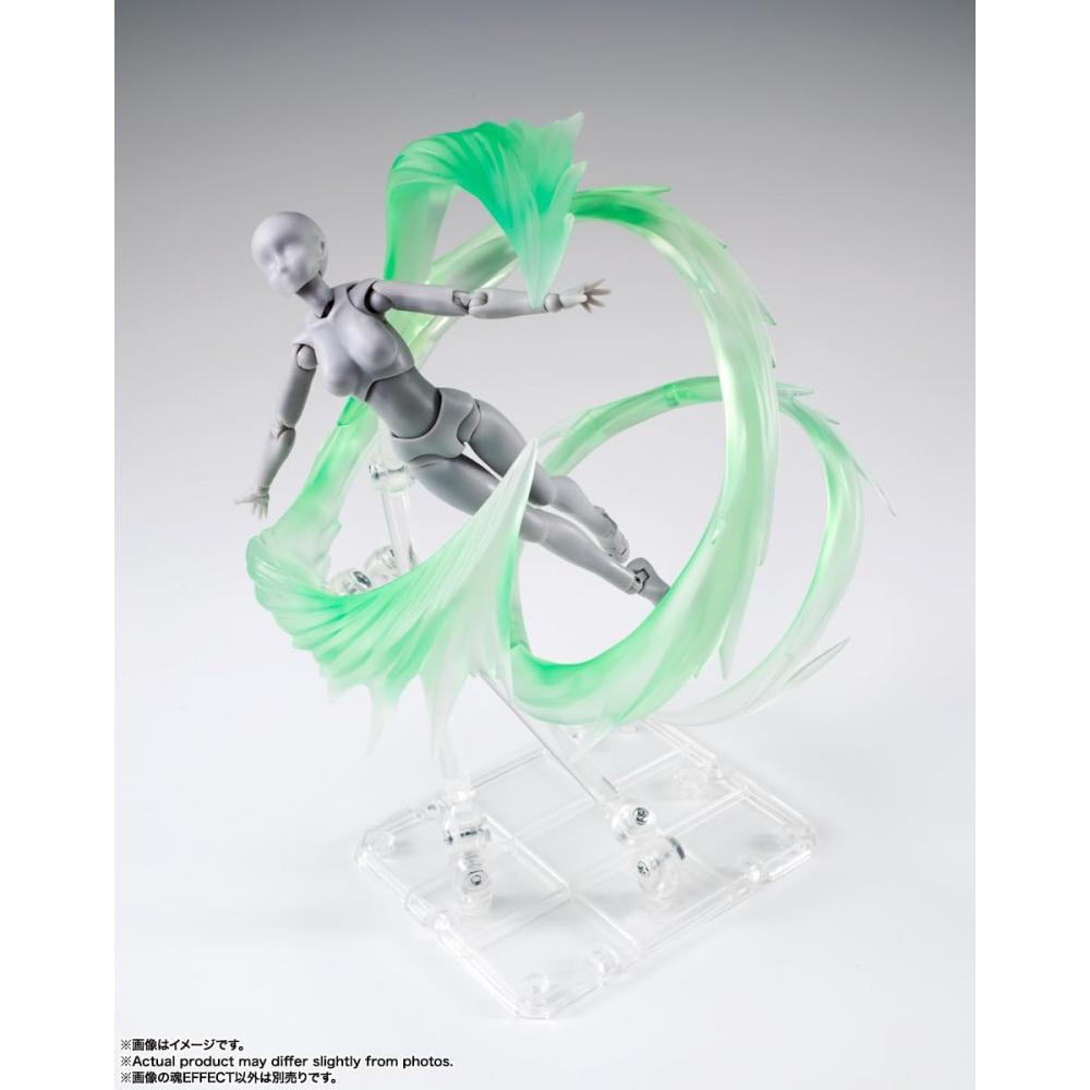 Tamashii EFFECT WIND Green Ver. for S.H.Figuarts Non-scale ABS&PVC Painted Finished Figure