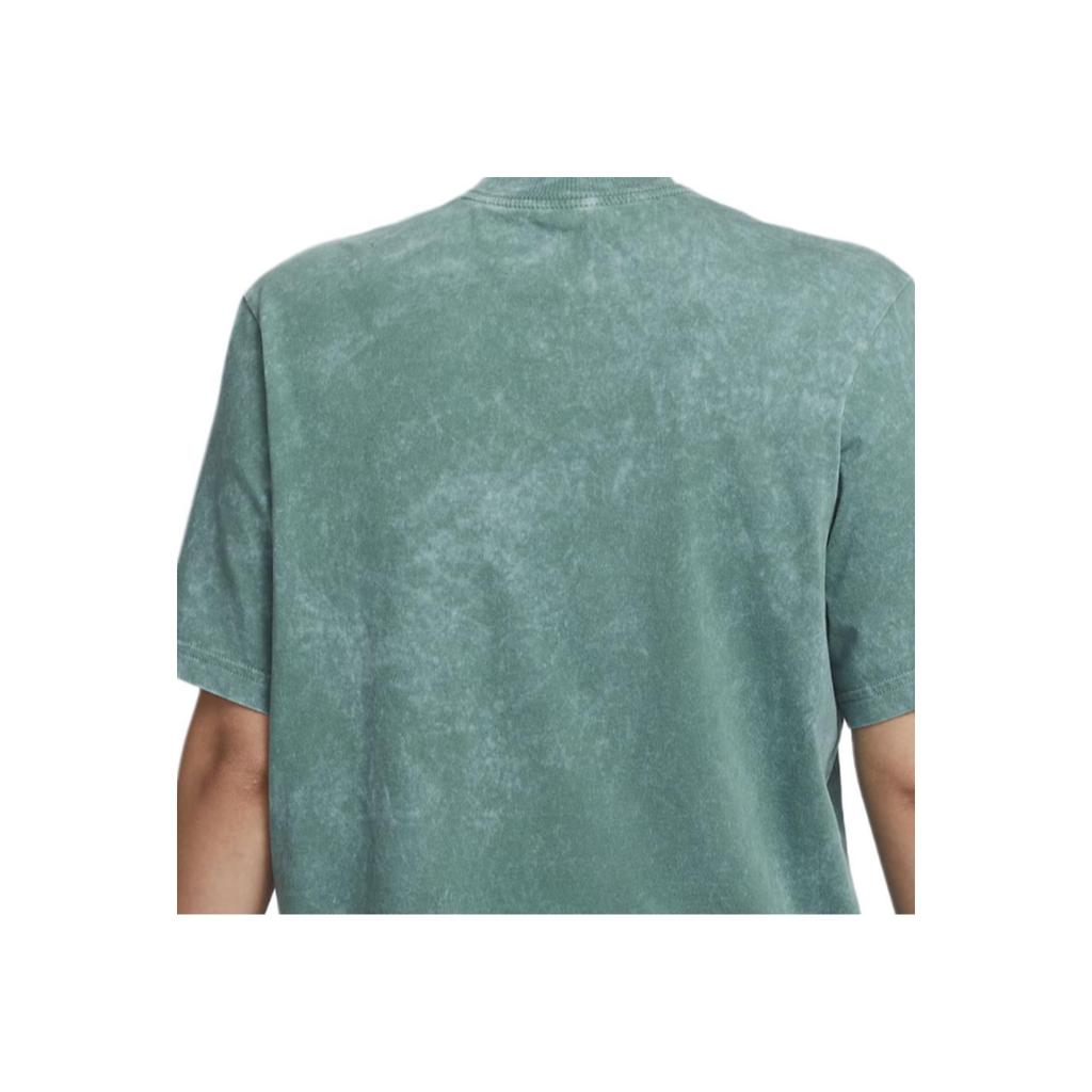 Nike Swoosh Besticktes Lässiges Rundhals Kurzarm T-Shirt Damen Tops Küstenblau FZ4886-361