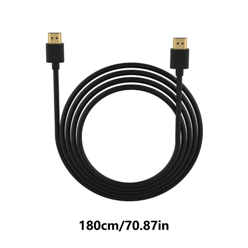 1.80m HDTV Port Video Cable Cord Stable Transfer Wire Line for NS2 P5 P4 XB One and More