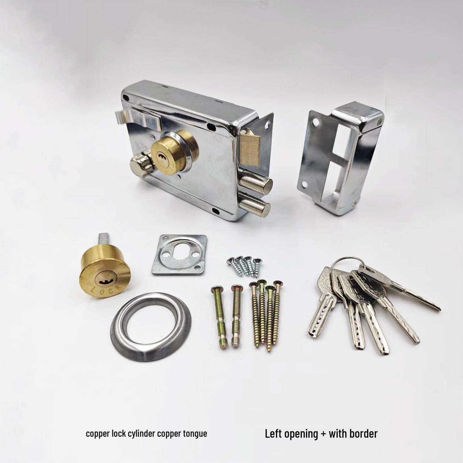 

Универсальный противоугонный дверной замок для спальни, арендованной квартиры, деревянных, железных, из нержавеющей стали, наружных и внутренних дверей