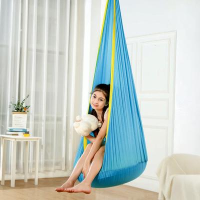 1 Set Kids Therapy Swing with Cushion Indoor Outdoor Ceiling Tree Hanging Hammock Chair Hardware Included Special Needs Kids Adults Sensory Swing