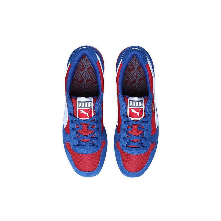 Puma Rx-727 Comfortable Sports Mesh Low-Top Running Shoes Unisex Sneaker Red Blue 362580-04