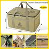 Portable Camping Gear Storage Bag with Anti-Collision Protection for Cookware, Tableware, Gas Canisters, and Accessories