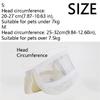 Transparent Cat Mouth Cover Adjustable Safety Protective Cover Pet Anti-Bite Muzzle  Pet Supplies