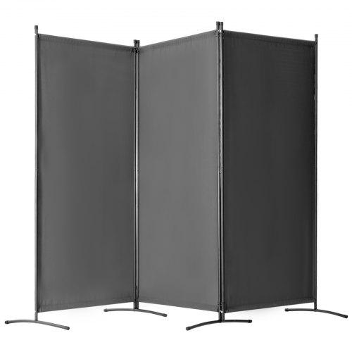 VEVOR Room Divider, 3 Panels Room Divider, Folding Privacy Screen and Portable Partition Divider for Room Separation