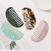 Lightweight And Compact Geometric Comb For Convenient Hairstyling Experience Semi Circular Hair Comb Acetate Board Comb
