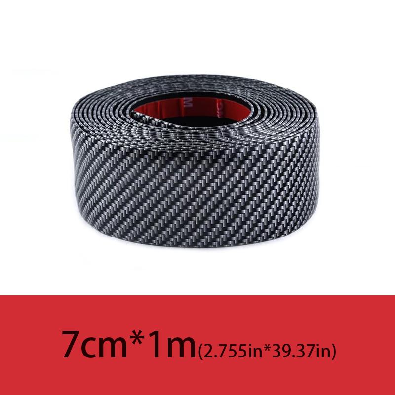 Bilstöskel repbeständig klistermärke kolfiber repbeständig dörrkantskyddsremsa bilstötfångarfilm