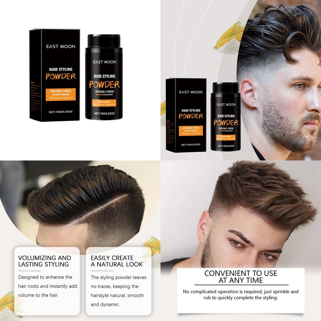 East Moon Keratin Volumizing Styling Powder For Effortless Hair Care And Fluffy Bangs
