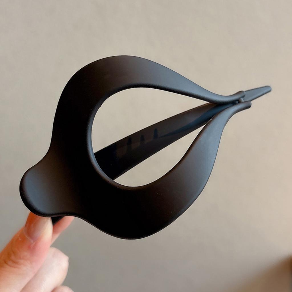 Trendy Matted Duckbill Hair Clip For Women 13cm Large Lazy Style Hair Claw Summer Outdoor Pan Hair Sharkgripper Hair Accessories
