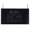 Black 12Uf Generator Capacitor Generator Cbb61 12Uf 50/60Hz 350Vac Fan Motor