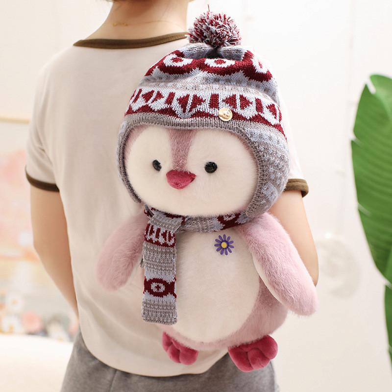 Pinguin Plüschtier mit weicher Baumwolle als Geschenk für Mädchen und Jungen