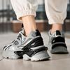 Dad shoes men's 2024 summer new heightening casual sports shoes breathable thick-soled cushioning running shoes