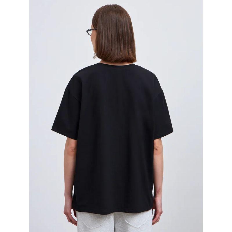 Western Style New Fashion Casual Loose round Neck Print Letters T-shirt Top Printed T-shirt Top