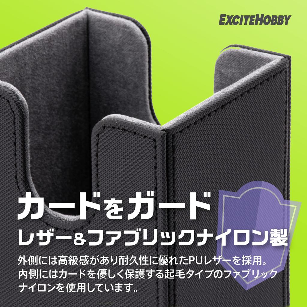 EXCITEHOBBY Trading Card 3 Deck Case Stored In Trading Sleeve Card Case Compatible with General Trading Card Sizes Holds Approximately 300 Cards Comes