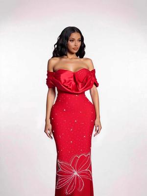 Elegant Rhinestone One-Shoulder Bandage Dress for Women - Exquisite High-End Formal Gown for Parties and Banquets