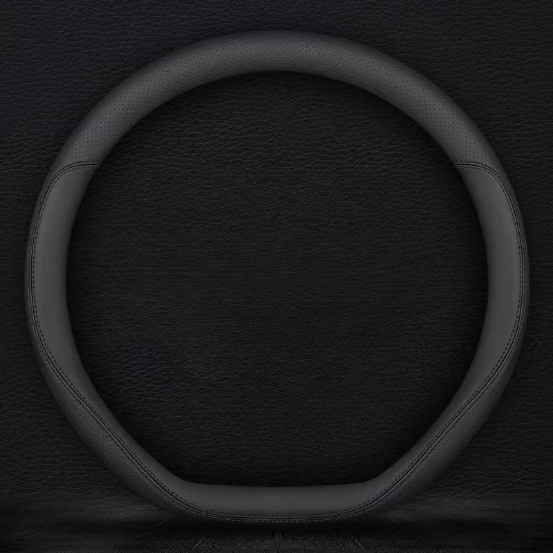 For VW Volkswagen Nivus D Type Steering Wheel Cover Nonslip Comfortable Four Seasons Car Steering Covers Interior Accessories