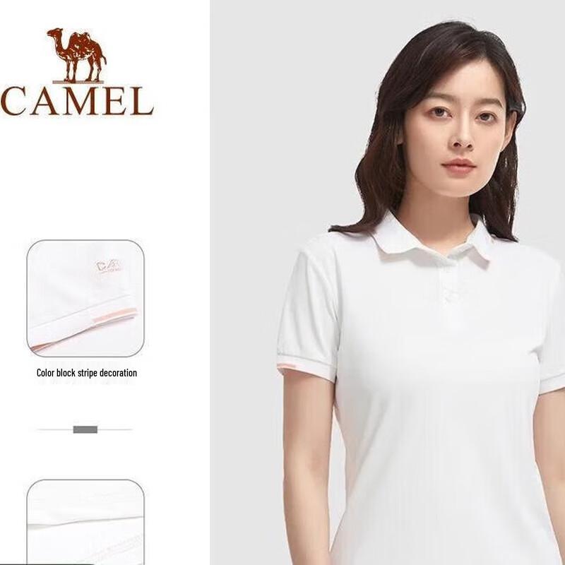 Camel Women s Short Sleeve Sport Polo Shirt V1S1VV930 XL