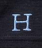 [HOLLYWOOD RANCH MARKET] Kids' Stretch French Rib Long Sleeve T-Shirt (JP, Alphabet, XL, Black)