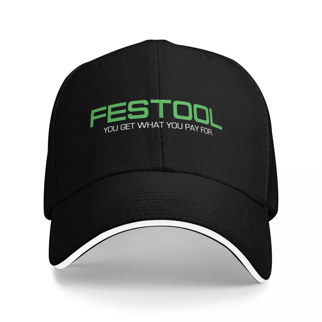 Festool Powertool Logo Baseball Caps Snapback Baseball Hats Breathable Casual Casquette Outdoor for Men And Women